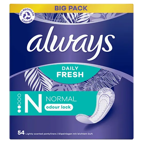 Always Daily Fresh Normal 54