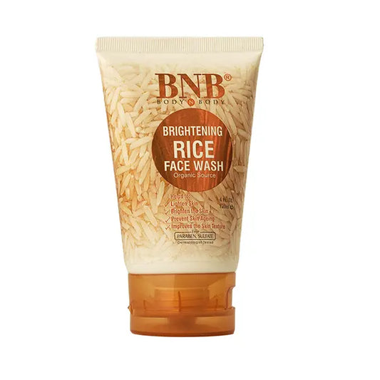 BNB Organic Brightening Rice Face Wash 120ML