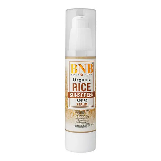 BNB Organic Rice Sunscreen Serum SPF60 50ML