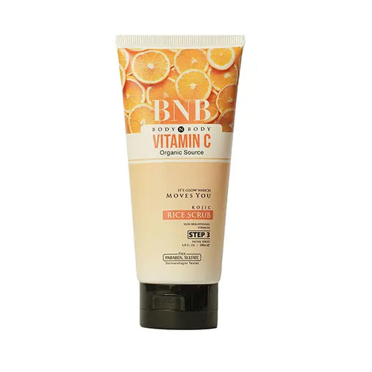 BNB Vitamin C Scrub 200ML Step 3
