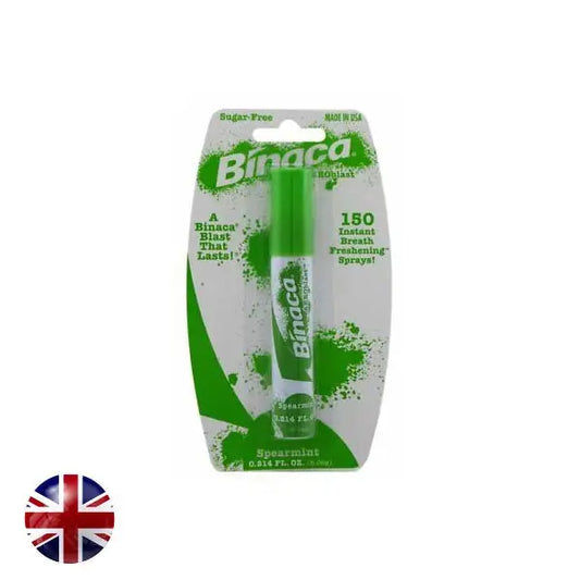 Binaca Whitening Mouth Wash Spray Green 6.06Gm