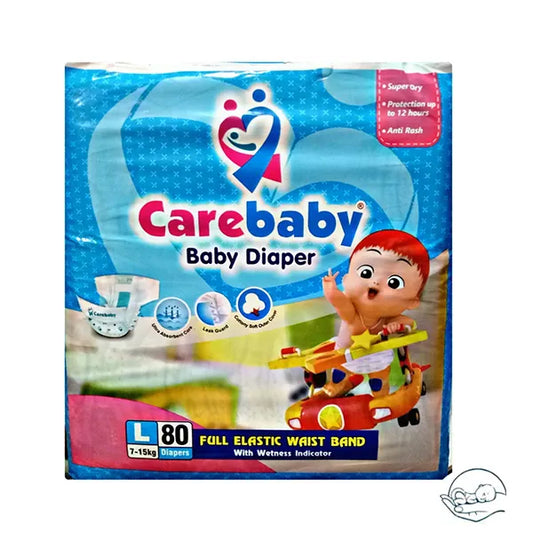 Carebaby Diapers Mega Large 80pc