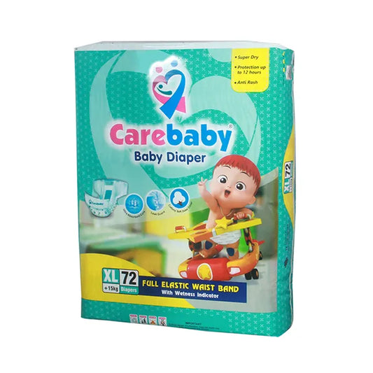 Carebaby Diapers Mega X-Large 72pc