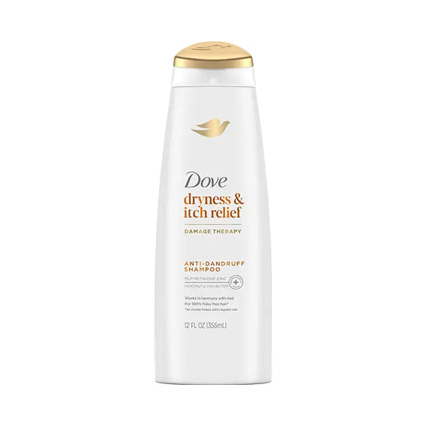 Dove Shamp Anti Dand Dryness & Itch Relief 355ml