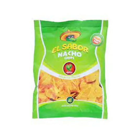 El Sabor Nacho Chips Jalapeno Flavor 100gm