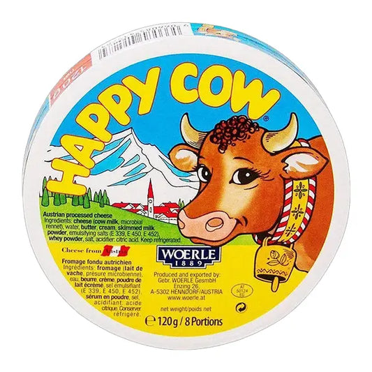 Happy Cow Portion Cheese 120Gm