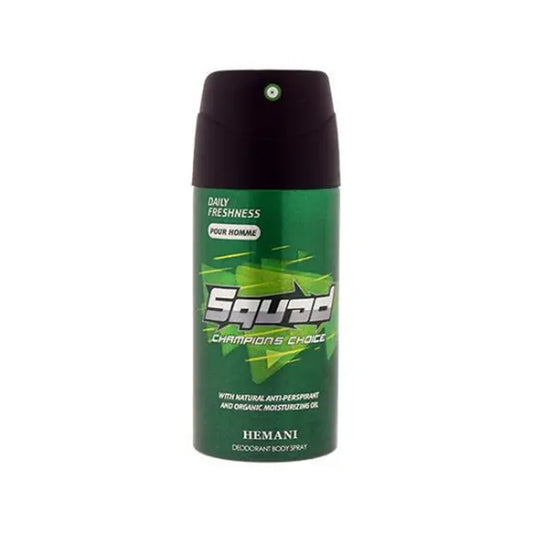 Hemani Squad Champion Choice Green Body Spray 150ml