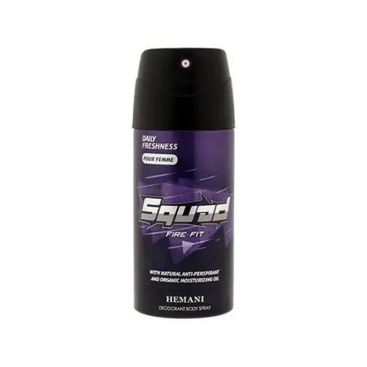 Hemani Squad Fire Fit (Purple) Body Spray 150ml