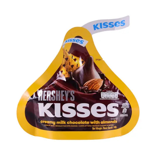 Hershesy Kisses Almond Chocolate 146Gm