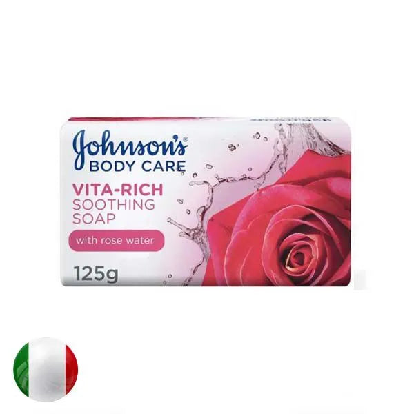 Green Valley Johnson's Baby Vita Rich Smoothing Soap with Rose Water 125g Greenvalley
