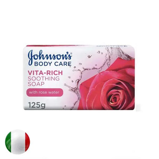 Green Valley Johnson's Baby Vita Rich Smoothing Soap with Rose Water 125g Greenvalley