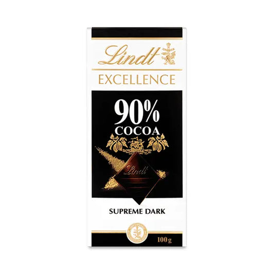 Lindt 90% Cocoa Dark Chocolate 100G