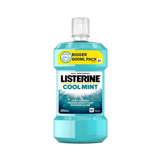 Listerine Mouth Wash Cool Mint 600Ml