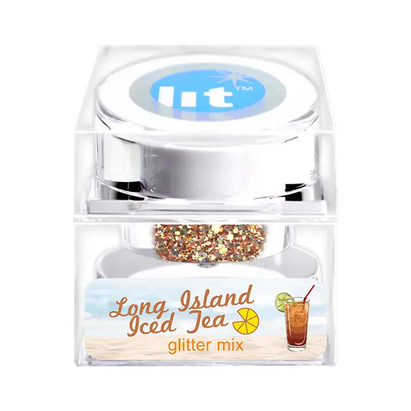 Lit Long Island ice Tea Martini (Glitter mix)