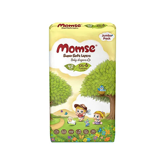 Momse Jumbo Pack Baby Diapers XX-Large 42Pc