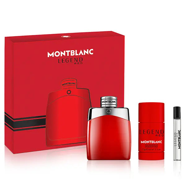 Mont Blanc Legend Red(M) EDP 100ml+7.5ml+75g Deo Stick Set