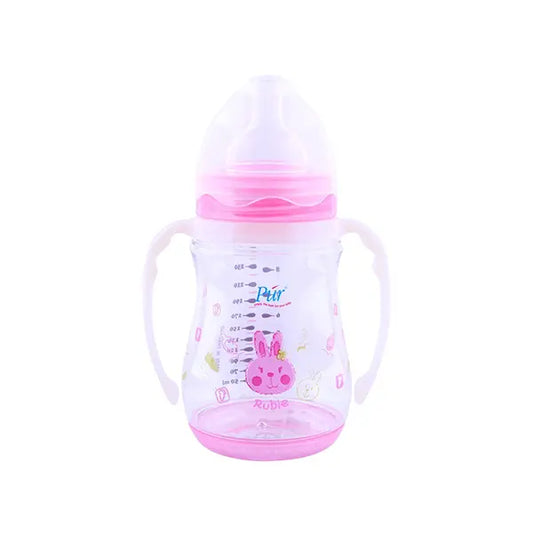 PUR Wide neck bottle w/handle 250 ml./ 8 oz. 1113