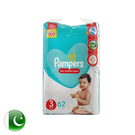 Pamper Skin Comfort 62 Nappy Pants