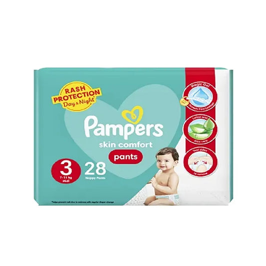 Pampers Skin Comfort Pants3-28Pcs