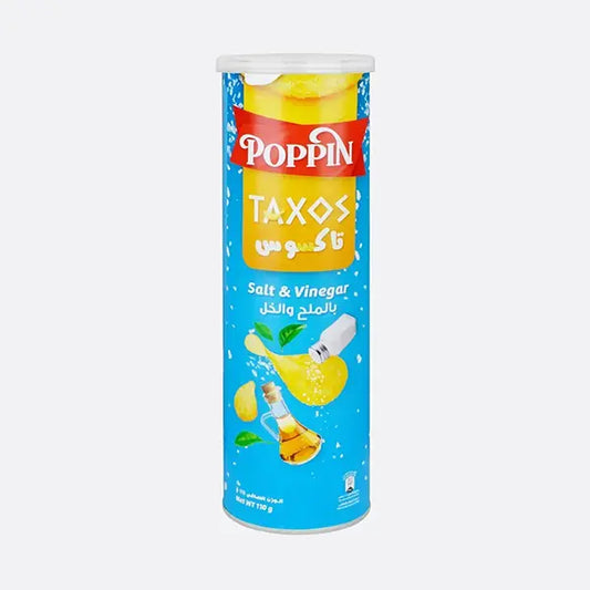 Poppin Taxos Salt & Vinegar 110g
