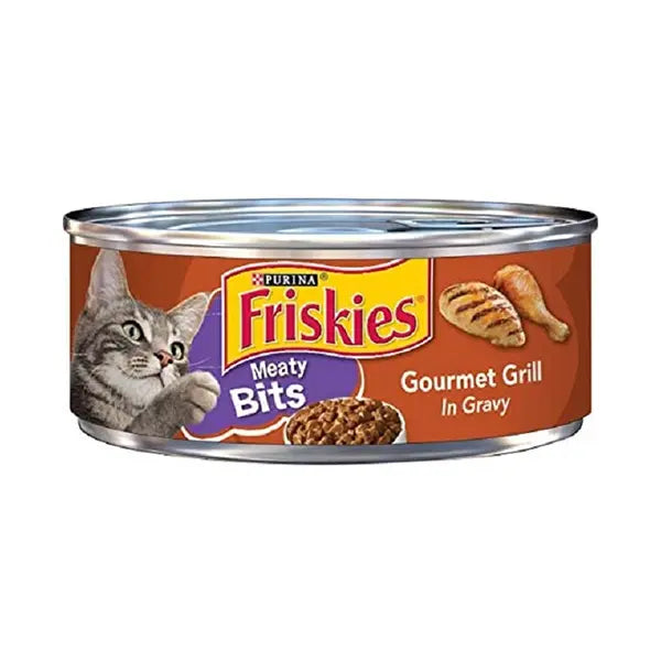 Purina Friskies Cat Food Gourmet Grill In Gravy 156g