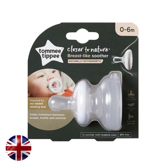 Green Valley Tommee Tipee Teat like Soother WCover Greenvalley