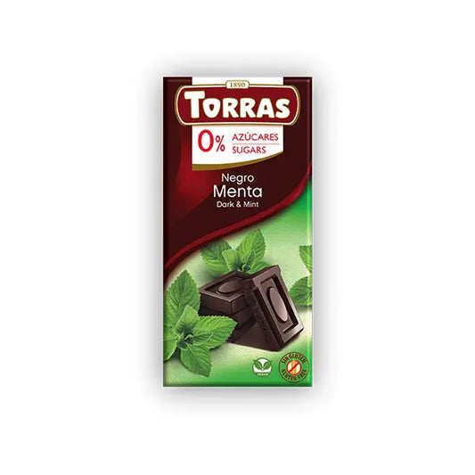 Torras dark chocolate with mint 75g