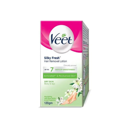 Veet Hair Removal Lotion Dry Skin Shea Butter 120gm