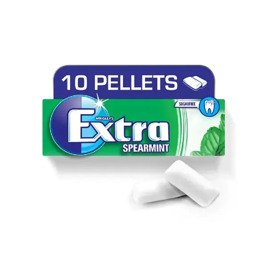 Wrigleys Extra Spearmint Gum10 Pcs