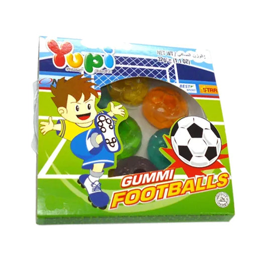 Yupi Mini Gummi Footballs 4 pcs