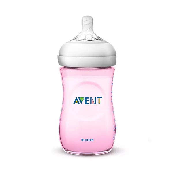 Avent Natural II PP 260 ml Bottle pk 1 (Pink)
