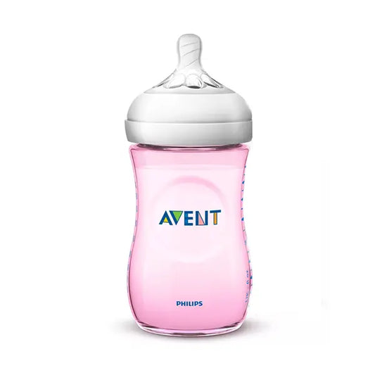 Avent Natural II PP 260 ml Bottle pk 1 (Pink)