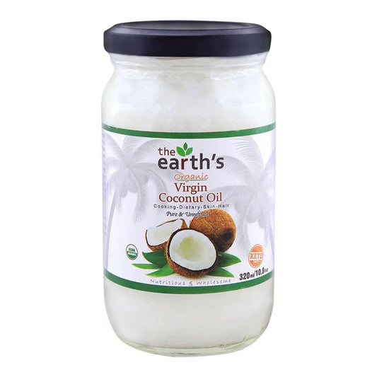 Earth's Organic Virgin Coconut Oil 310Ml
