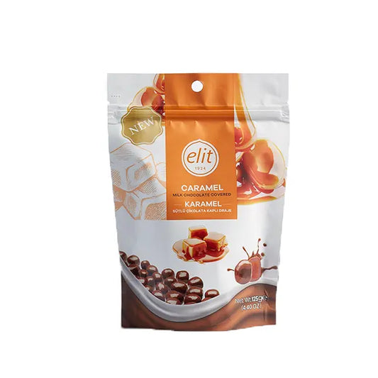 Elit Caramel Cubes 125g
