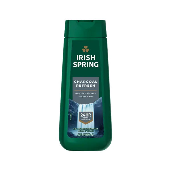 Irish Spring Body Wash Charcoal Fresh 20Oz/591Ml