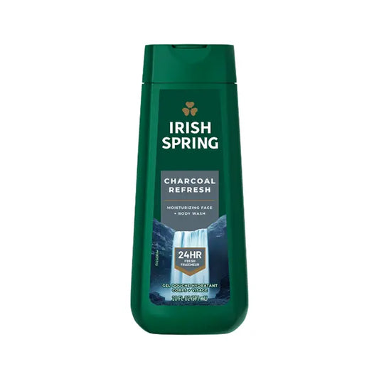 Irish Spring Body Wash Charcoal Fresh 20Oz/591Ml