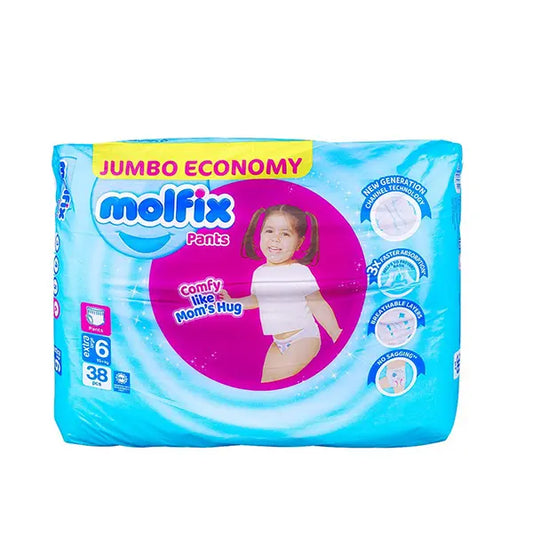 Molfix Extra Large Pants # 6 38Pcs