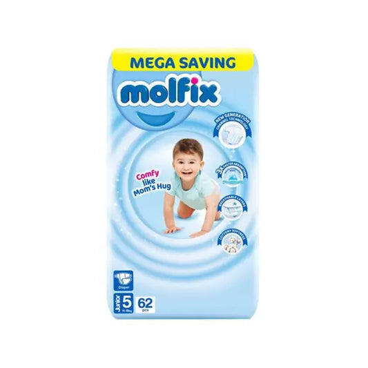 Molfix Junior 5 Diaper 62Pcs