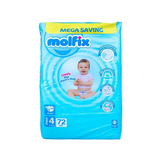 Molfix Maxi Mega Saving 72*4 72Pcs