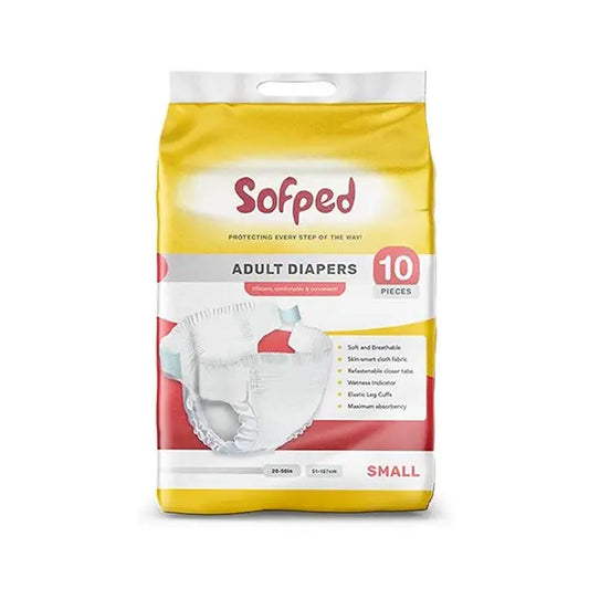 Momse Sofpad Adult Diaper Small 10Pc