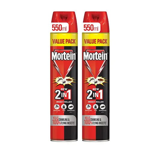 Mortein KIlls Crawling & Flying Insect Killer 550ml