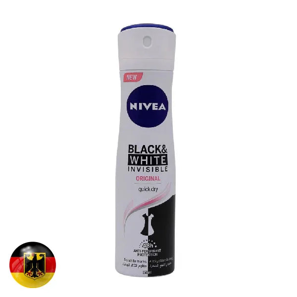 Nivea Deodorant Spray Invisible 150Ml – Greenvalley Lahore