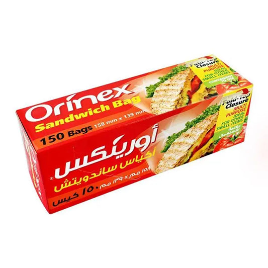 Orinex Sandwich Bag 150 Bags #20703006