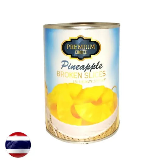 Premium Pineapple Broken Slices Light Syrup 565gm