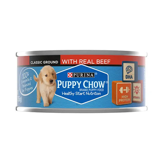 Purina Dog Food Puppy Chew With Real Beef 156gm