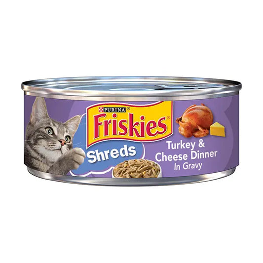 Purina Friskies Cat Food Turkey Cheese 156g