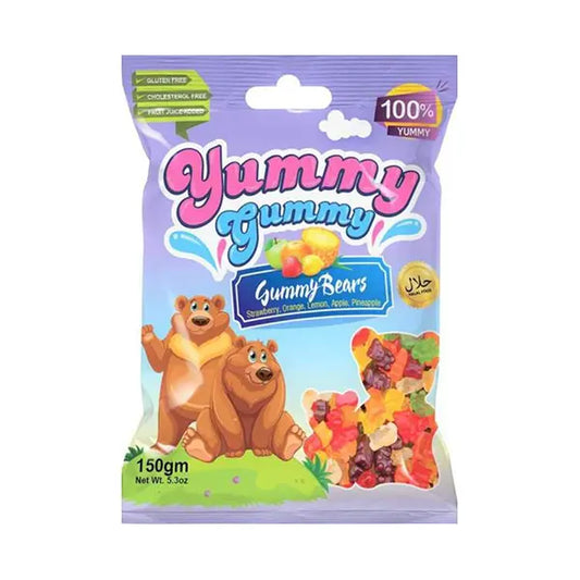 Yummy Gummy Gummy Bears 150gm