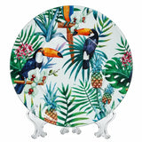 Decor Exotic Bottom Plate BIrds 33cm