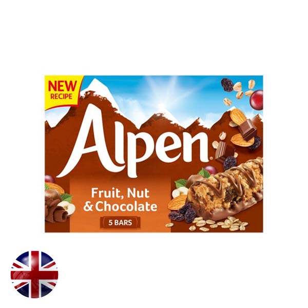 Alpen Fruit and Nut 5 Bars 145Gm