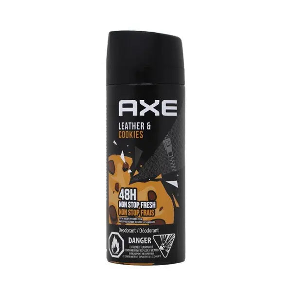 Axe Body Spray 150ml (Leather & Cookies)